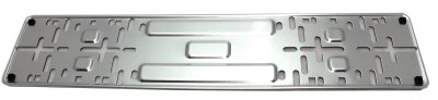 CARACC license plate holder for car, invisible, Alu