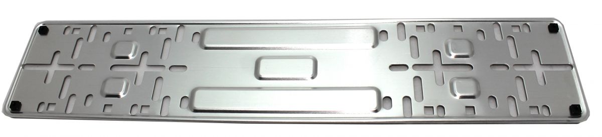 CARACC Nummerplaathouder Voor Auto, Onzichtbaar, Alu