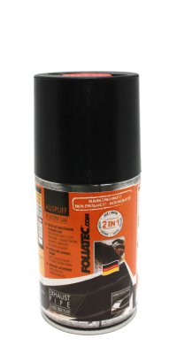 FOLIATEC Exhaust Spray 2k, Black Glossy, Spray 250ml