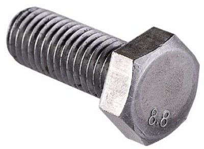 HEX BOLT GRADE 5 ELECTROLITIC ZINC PLATED UNF 1/4X2.IN. (100ST)