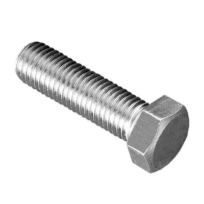 STUD BOLT GRADE 5 ELECTROLITIC ZINC PLATED UNC 7/16X1.IN. (5ST)