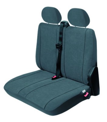 CARACC Seat Cover Van, Double, Fabric, Medium