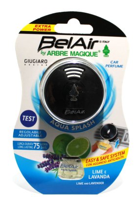 ARBRE MAGIQUE Belair Car Air Freshener Starter Set - Aqua Splash