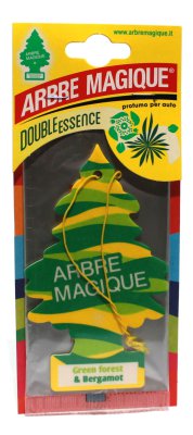 Désodorisant ARBRE MAGIQUE - Forêt Verte & Bergamote