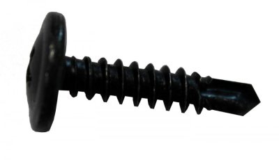 DRILLING SCREW + COLLAR 4,8X19 BLACK PHILIPSDRIVE (1000PCS)