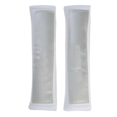 AUTOMAX Safety belt protector white