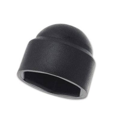 CAPOT DE PROTECTION EN PLASTIQUE POUR ÉCROU NOIR M14 SW22 (50PC)