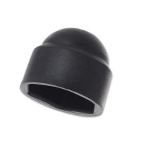 PLASTIC NUT PROTECTION CAP BLACK M16 SW24 (50PCS)