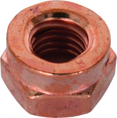 EXHAUST NUT D14440 COPPER PLATED M10X1,25 SW14 (200PCS)