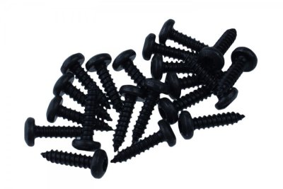 VIS À TÔLE DIN7981CT NOIRE TÊTE RONDE TORX 4,8X19 (20PC)