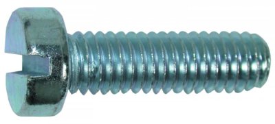 STAINLESS STEEL A2 METAL SCREW DIN84 SAWN M6X30 (100PCS)